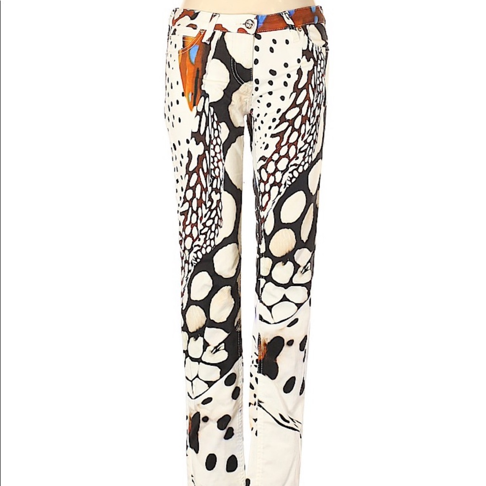 Roberto Cavalli printed jeans